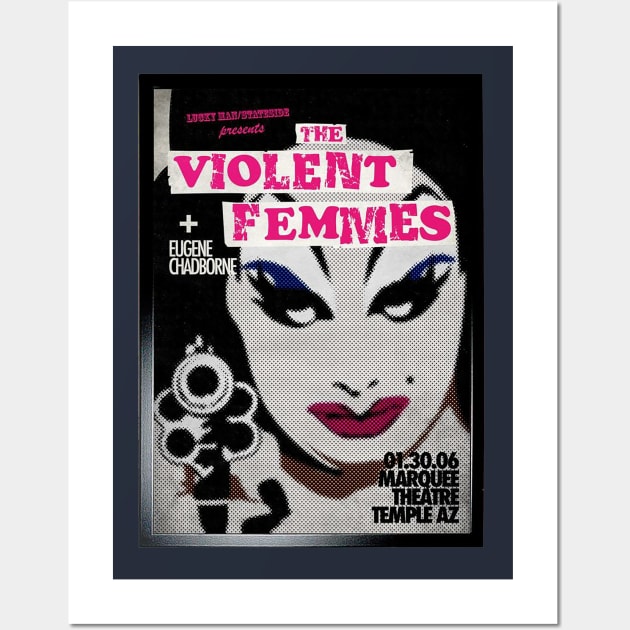 Violent Femmes Folk Punk Wall Art by WikiDikoShop